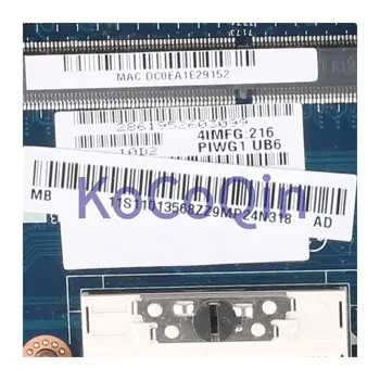 KoCoQin Nešiojamojo kompiuterio motininė plokštė LENOVO Ideapad G470 HM65 HDMI Mainboard 11S11013568ZZ PIWG1 LA-6759P