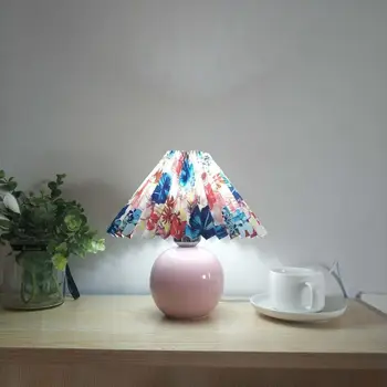 Korėjos Abajur Interneto įžymybė Viešbutis B & B svečių kambarys namo apdaila, miegamasis, svečių salė rožinės spalvos keramikos mini stalo lempos