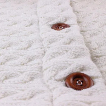 Kūdikis Vežimas Megzti Miega Mielas Šiltas Lėlės Komplektus Medvilnės Baby Mergaičių Mados Nuimama Rankovės Megztos Wrap Dryžuota Apranga