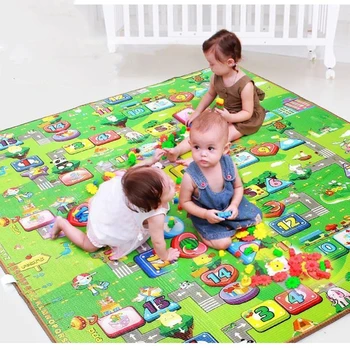 Kūdikių Šviečia Kūdikių Žaisti Motina Eva Puzzle Vaikų Motina Sutirštės Tapete Infantil vaiko Kambarys Nuskaitymo Trinkelėmis, Sulankstomas Kilimėlis Baby Kilimas