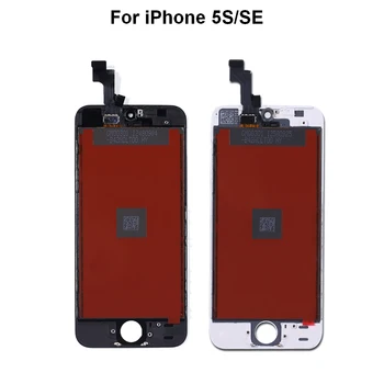 LCD Ekranas iPhone 5S SE 6 7 8 6S Plus Jutiklinis Ekranas Pakeisti iPhoneNo Dead Pixel Klasės AAA+++ Grūdinto Stiklo/Įrankiai