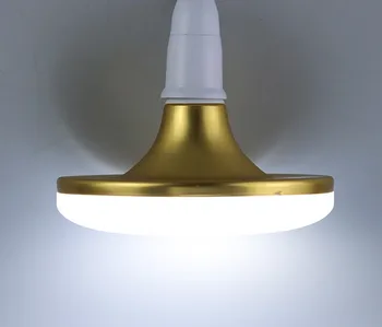 LED balta šilta šviesos didelės galios UFO E27 miegamojo kambarį lubų lempa gamyklos cechas apšvietimo namų energijos taupymo lemputė