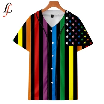 LGBT 2019 Nauja K Pop Trumpas Rankovėmis Beisbolo marškinėliai Harajuku Vasaros Modis T-marškinėliai, Drabužiai 2019 Karšto Pardavimo Tee Marškinėliai Plius Dydis XXXXL