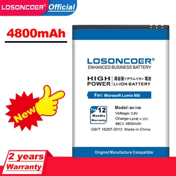 LOSONCOER 4800mAh BV-T4D Baterija 