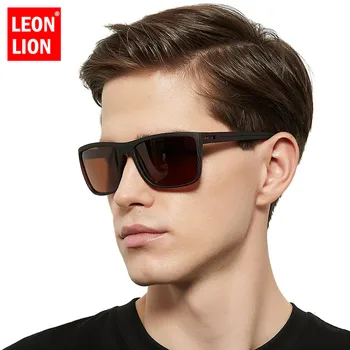 LeonLion 2021 Prabanga Poliarizuoti Akiniai Nuo Saulės Vyrams, Prekės Ženklo Dizaineris Saulės Akiniai Vyrų Vintage Akiniai Vyrų/Moterų Veidrodis Oculos De Sol