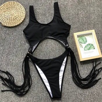 Leopard brazilijos vientisi maudymosi kostiumėlį String monokini Seksualus Aukštos supjaustyti bikinis 2019 Push up maudymosi kostiumėliai, Kutas vientisas kostiumai plaukti kostiumas
