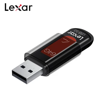 Lexar 128GB USB 3.0 Flash Drive, 256 GB U Disko S57 32GB 64GB Atminties kortelė Iki 150MB/s, 256-bitų AES Originalus Pendrive PC