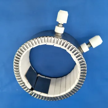 Liejimo mašinos granulator ekstruderiu, keramikos diržo šildytuvas, nerūdijančio plieno AC220V vidinis skersmuo 80mm/90mm/100mm/120mm