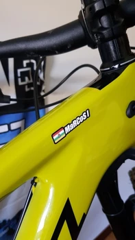 Logotipas pavadinimas mtb dviratį užsakymą rėmelio lipdukai rider ID šalmas dekoratyvinis lipdukas Vinilo apsauga nuo Saulės, dviračių priedai nemokamas pristatymas