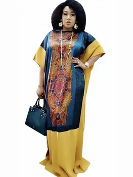 Long Maxi Suknelė 2020 M. Afrikos Suknelės Moterims Dashiki Vasaros Plius Dydis Suknelė Ponios Tradicinių Afrikos Drabužių Pasakų Dreess