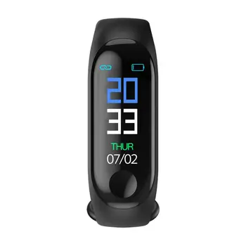 M3 Sport Fitness tracker Žiūrėti Smartband Smart Apyrankę Kraujo Spaudimas, Širdies ritmo Monitorius 