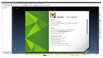 MAZAK FG-CADCAM 2020 m. Visiškai Premium Versija Gyvenime licencija