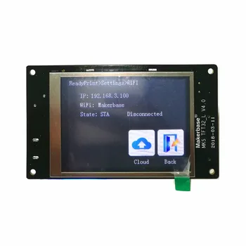 MKS TFT32 v4.0 touch screen + MKS WIFI modulis splash lcd smart controller TFT 32 neliesti TFT3.2 rodyti 3d spausdintuvą, TFT ekranas