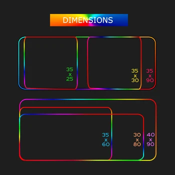 MSI RGB Žaidimų Didelės Pelės Mygtukai Led Kompiuterio Neperšlampamas Kilimėlis su Apšvietimu Kilimą Klaviatūros Stalas Kilimėlis