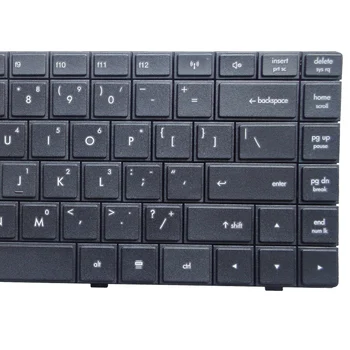 MUMS Juodas Naujas anglų klaviatūra HP COMPAQ CQ620 CQ621 CQ625 620 621 625 Nešiojamojo kompiuterio Klaviatūra