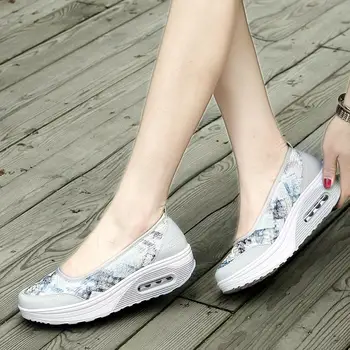 MVVJKE Siuvinėti moterų tingus batų seklių platforma neslidus mokasinai moterų batai vasaros orui tingus sportbačiai Zapatillas