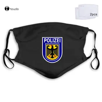 Mados Vyrų Naujas bundespolizie Miestai Berlynas Specialiųjų Policijos Pajėgų Bundespolize Veido Kaukė Filtras Kišenėje Medžiaga Daugkartinio naudojimo Plaunamas
