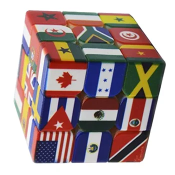Magic Cube Magnetique UV Spausdinimo Kubo Galvosūkį Nacionalinės Vėliavos Greitis Kubeliai Švietimo Streso Atsarginiais Žaislai anti stresas Kubas