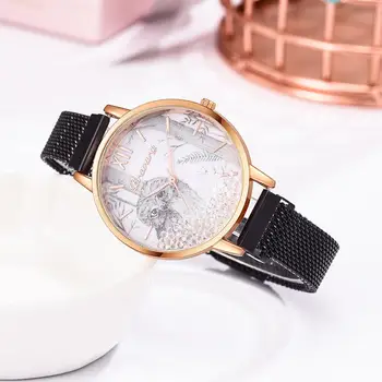 Magnetas Akių Dirželis Mados Pelėda ryšys Su Kamuoliu Ponios Žiūrėti Casual Luxury Kvarciniai Rankiniai Laikrodžiai reloj de mujer часы на руку