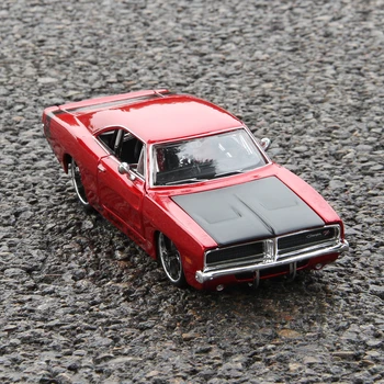 Maisto 1:24 Naujų karšto pardavimo 1969 Dodge Challenger modeliavimas lydinio automobilio modelį amatų, apdailos kolekcijos žaislas įrankiai dovana