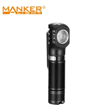 Manker E02 II 420 Liumenų Luminus SST20 LED Žibintuvėlis AAA/10440 Kišenėje EDC Keychain Žibintuvėlis su Magnetinės Uodegos & Grįžtamasis Įrašą