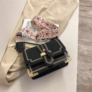 Mažas Maišelis Vakarų Stiliaus Moterų Maišas Naujas Mados Paprasta Pečių Maišą Mori Retro Plačiajuosčio ryšio Krepšys