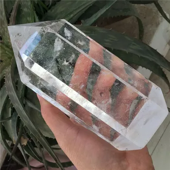 Meltingquartz kristalų taško chakra skaidraus krištolo lazdelę ir gijimą, kristalai, akmenys feng shui
