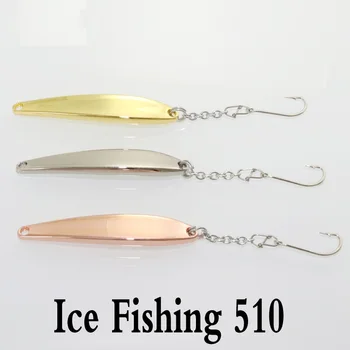 Metalo jig suvilioti 11g 59mm kabliukai šaukštas masalas žiemos žvejybos suktukai upėtakis bass ledo karpių žvejybos reikmenys leurre peche 510