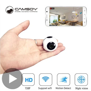 Micro Namuose, Belaidžio ryšio Vaizdo stebėjimo kamerų Mini Saugumo Priežiūros su Wi-fi IP Kamera Cam Camara Telefono 