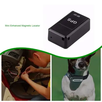 Mini GF-07 Magnetinio GPS Tracker Automobilių GPS Locator Tracker Anti-Lost Įrašymo Sekimo Prietaisas šunelis Vaiko buvimo Vietos Sekimo