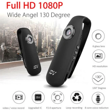 Mini HD kamera 1080P Judesio Detecion Micro Camara 130 Laipsnių Plataus Kampo Dviračių Sporto DV DVR Vaizdo įrašymo IDV007 Mikro Kamera