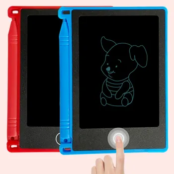 Mini LCD Raštu Tabletė 4.4 colių Skaitmeninio Piešimo Žaislai Elektroninės Rašymo Bloknotai Pranešimą Grafika Rašymo Lenta Vaikams Dovanos