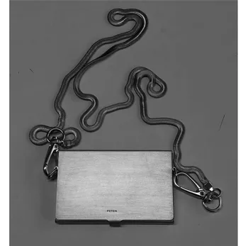 Minimalistinio minimalistinio stiliaus metalo gyvatė kaulų grandinės mini crossbody kabinti ant kaklo apdaila kortelė, maišelis monetų piniginė neutralus pora