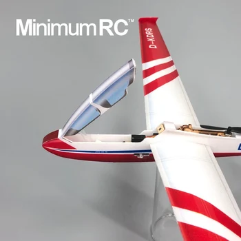 MinimumRC ASG-32 Sklandytuvas Klasikinę versiją RC Lėktuvo 560mm ištraukiama variklis