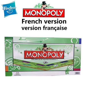 Monopolija anglų/rusų/ispanų/arabų/prancūzų/ Versija Švietimo Žaislai Klasikinis Monopolio Žaidimas stalo Žaidimas Šalis Žaidimų Grupė
