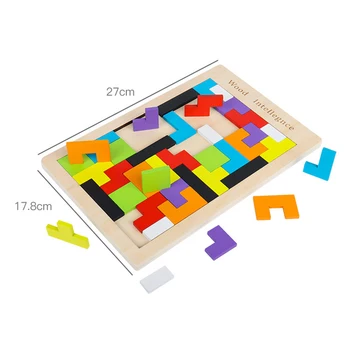 Montessori Žaislai Švietimo Mediniai Žaislai Vaikams Ankstyvo Mokymosi 3D Puzzle Žaidimai, Mankšta Vaikams Žvalgybos Žaislai