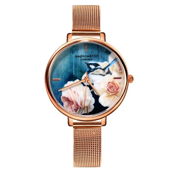 Moteriški Žiūrėti Moteris Ultra-fine Nerūdijančio Plieno Tinklelio, Moteriški Laikrodžiai Prabangus Laikrodis Suknelė Moterims Laikrodis Kinų Stiliaus Moteris Žiūrėti