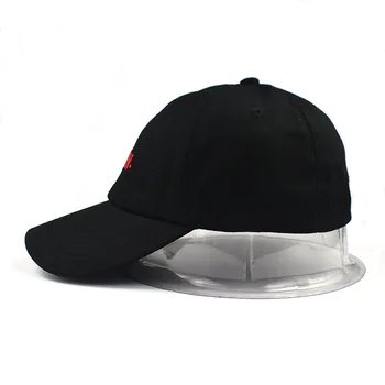Moterų, vyrų, vasaros skrybėlę naujas VELNIŠKAI siuvinėjimo tėtis skrybėlę reguliuojama medvilnės beisbolo kepuraitę unisex atsitiktinis kepurės lenktas skrybėlę sporto skrybėlės