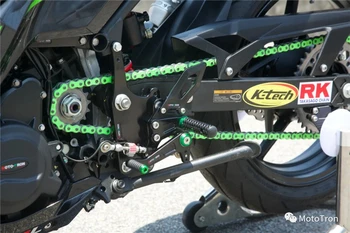 Motociklo CNC Reguliuojama Galinė Nustatyti Rearsets Kojoms Pėdų Poilsio KAWASAKI Ninja400 Z400 2018 2019 2020