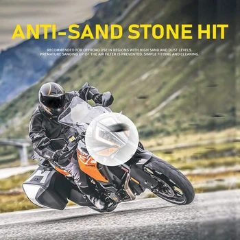 Motociklų Aksesuarų KTM 1290 Super Nuotykių ADV S R 2017 m. 2018 m. 2019 M. 2020 M. Oro Filtras Dulkių Protector Cover Orange Black Naujas