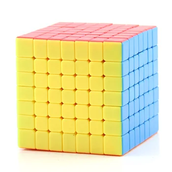 Moyu Meilong 7x7x7 Kubo Klasėje Raudona ML7 7x7 Magic Cube 7Layers Kubo Septynių Sluoksnis Juodas Kubas Galvosūkis Žaislai Vaikams, Vaikai