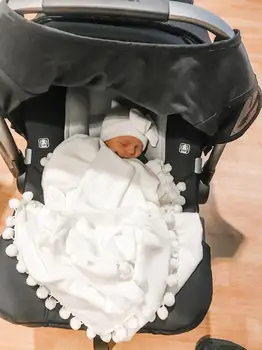 Muslino Suvystyti Pakraštyje Medvilnės Baby Antklodės Boho Užsakymą Kūdikių Antklodė Išsiuvinėti Baby Shower Dovana Kutas Asmeninį Antklodė
