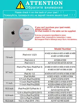 Mėnulis Triušis iPad Dėklai iPad Mini 1 2 3 Funda Minkšto Silikono Atgal Coque Apsauginiai Dangteliai iPad 7-osios Kartos Atveju Pro 11 2020