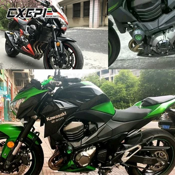 NAUJAS Kawasaki Z800 Z 800 2013 M. m. m. 2016 m. 2017 Motociklo CNC Aliuminio Kairės ir Dešinės Kadro Slankiklį Anti Crash Raštas