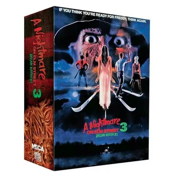 NECA a Nightmare on Elm Street Fredis Veiksmų Skaičiai Lėlės, Žaislai 17cm