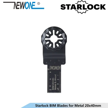 NEWONE Starlock 1pc BIM Virpesių Priemonė, Pjūklų Geležtės, Power multi-funkcija įrankis Pjūklo Ašmenys, skirti Sumažinti Plytelių, Keraminių Darbo