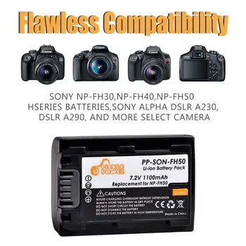 NP-FH50 Baterija+LCD USB Įkroviklis Pakeitimo Sony DCR-DVD650 HC20 HC21 HC22 HC48 HC51 HC52 HC53 HC62 SR42 SR45 SR65 SR82