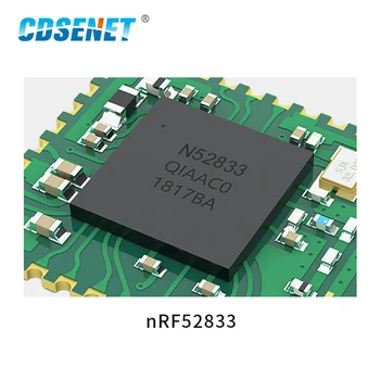 NRF52833 WS 5.1 RF Modulis 2.4 GHz Vielinis Sriegio ZigBee 8dBm CDSENET E73-2G4M08S1E Už UAV Smart Home Belaidis siųstuvas-imtuvas, Imtuvas