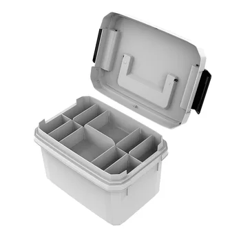 Namų ūkio nešiojamų medicina box( VIDUTINIO DYDŽIO ) multi-tinklelis multi-funkcija plastiko talpinimo ligoninės vaistinė