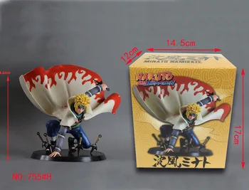 Naruto Shippuden Minato Namikaze PVC Statula Veiksmų Skaičius, Kolekcines, Modelis Žaislas